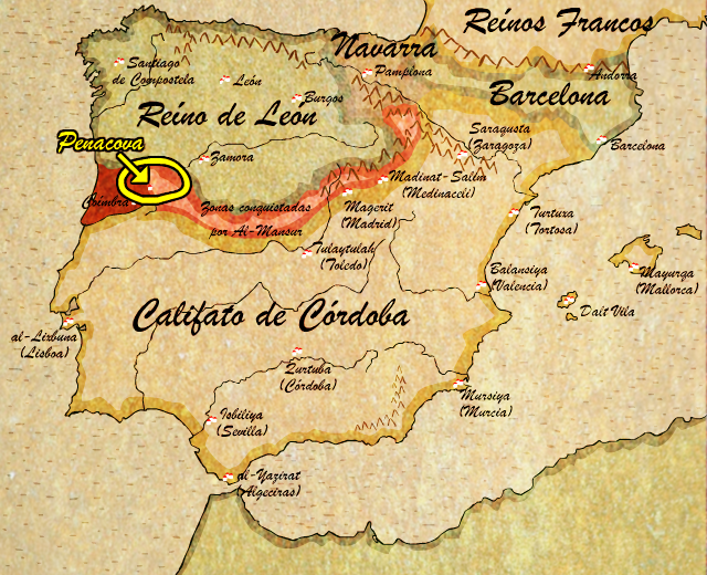 Mapa Penacova - Elyon Novela