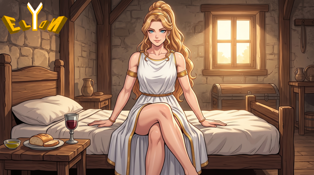 1-13. Confrontación con Atenea - Elyon - Novela de fantasía mitológica