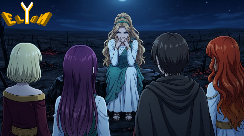 1-17. Atenea entra en acción - Elyon - Novela de fantasía mitológica