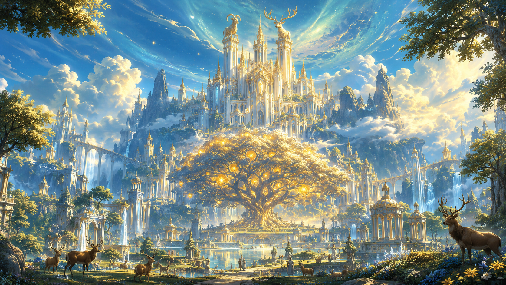 Asgard, mundo de los dioses nórdicos